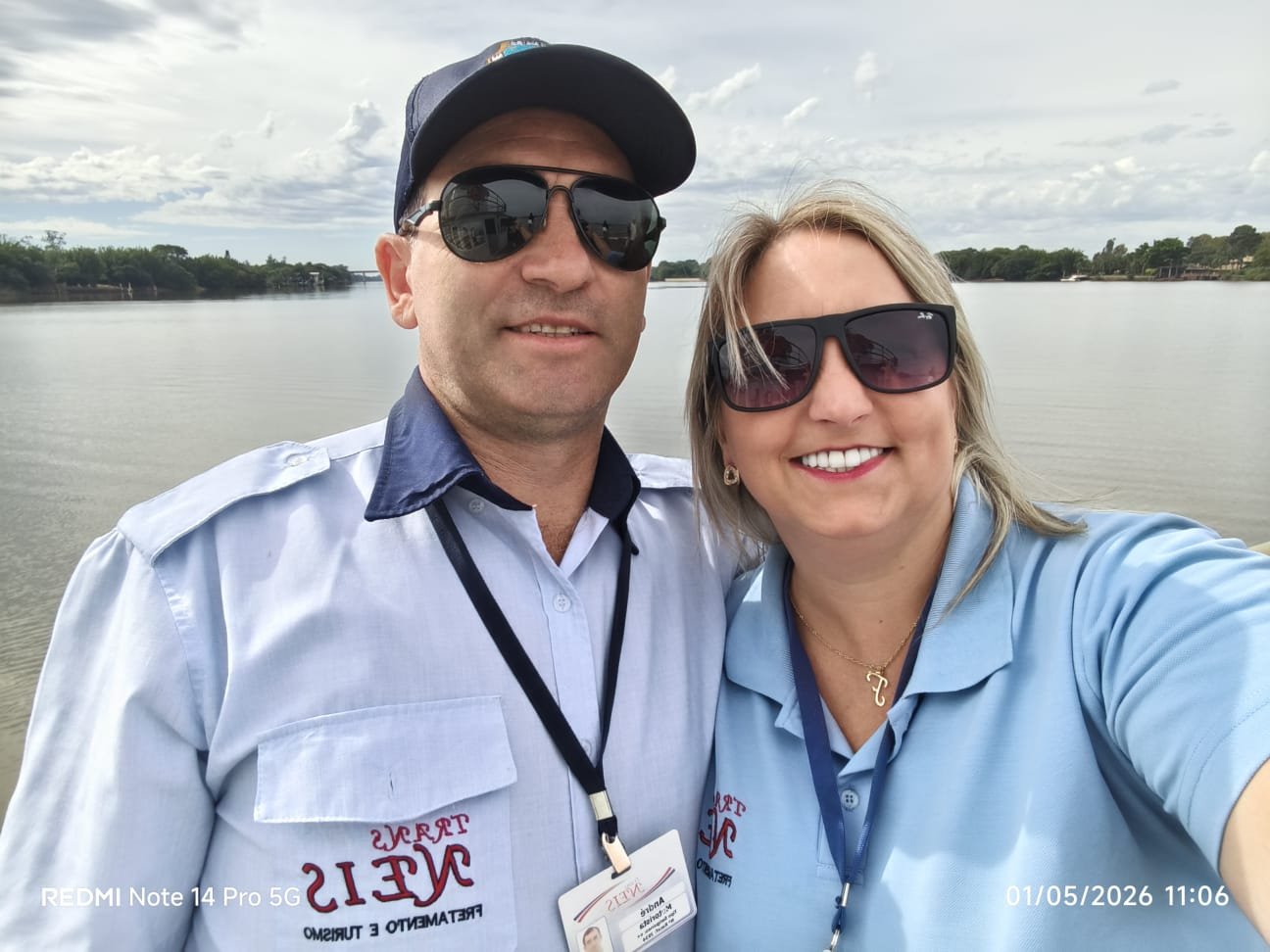 Equipe Trans Neis durante uma excursão
