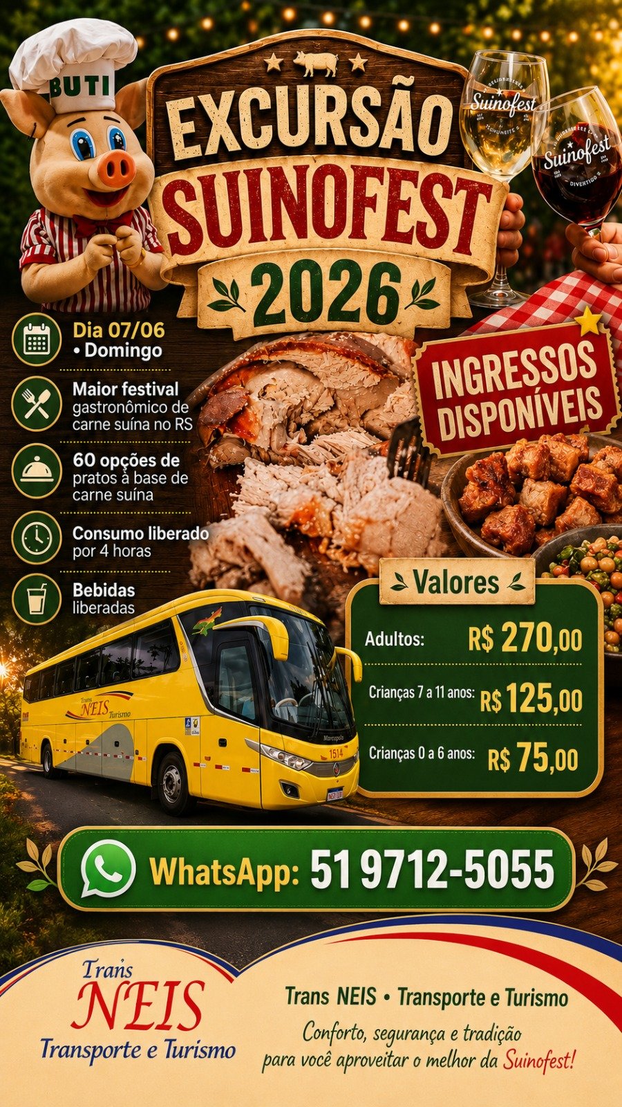 Excursão para a Suinofest